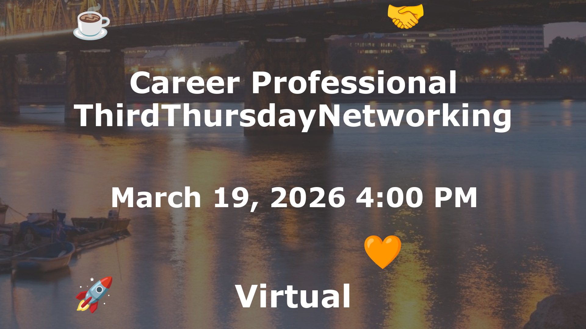 Career Professional ThirdThursdayNetworking  event image